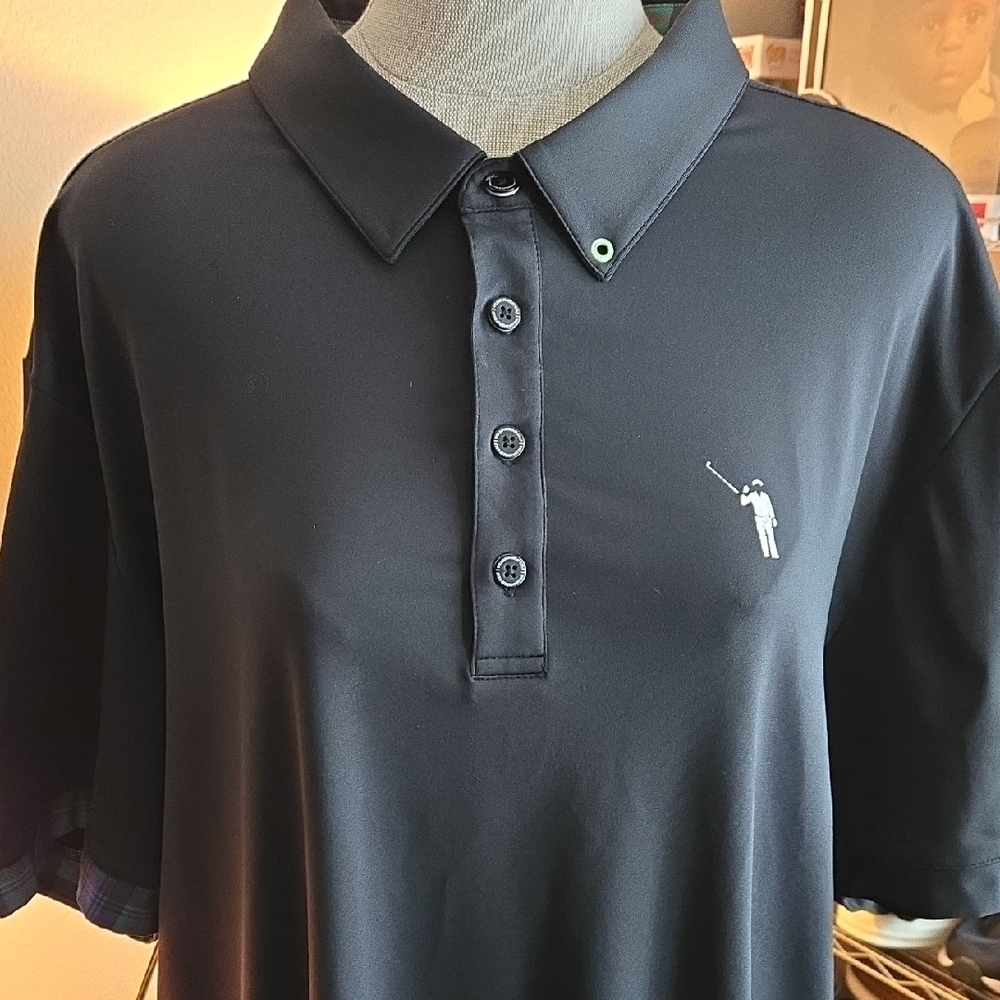 William Murray Men's Black Polo Shirt‎